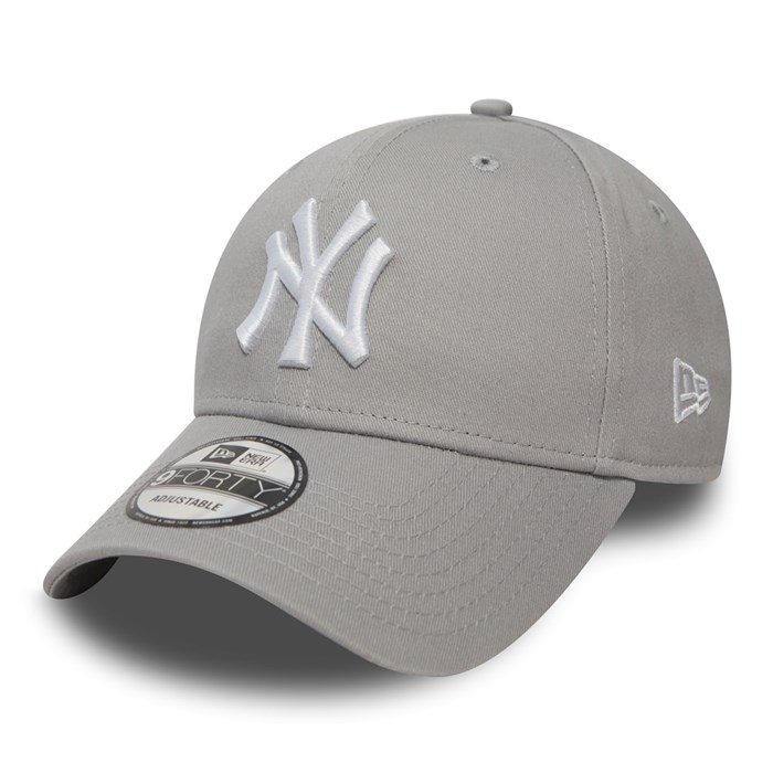 New York Yankees Essential 9FORTY Lippis Harmaat - New Era Lippikset Finland FI-416289
